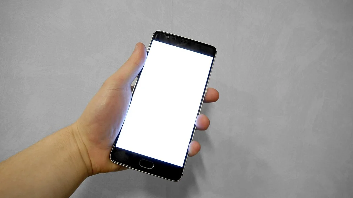 Recipient holding a smartphone to review delivery notifications and coordinate recipient-not-home re-delivery.